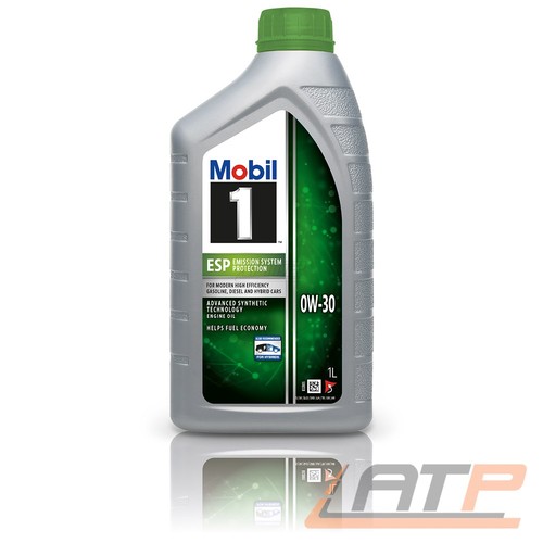 Mobil liter esp 0w - 1, l