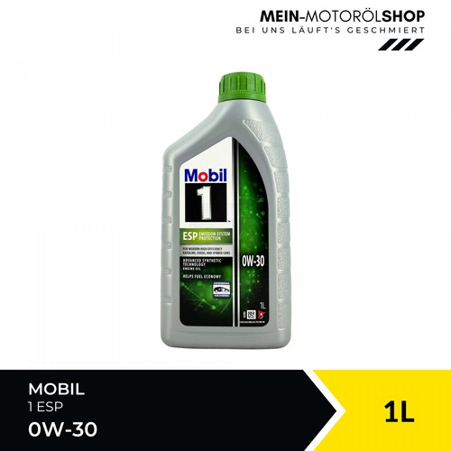 Mobil esp vw porsche - 0w-30,