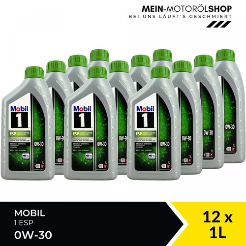 Mobil esp vw porsche - 0w-30,