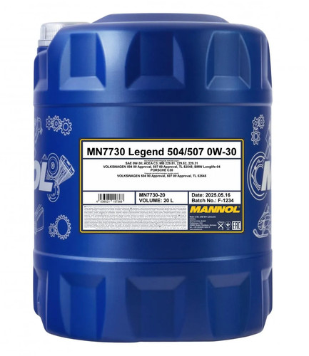 Mannol 7730 legend 504 507 - 7730, 504/507